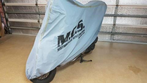 Heavy duty scooter cover protection from rain and sun