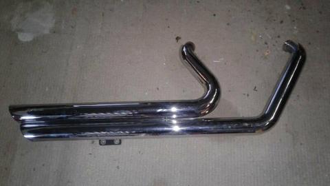 harley softail exhaust
