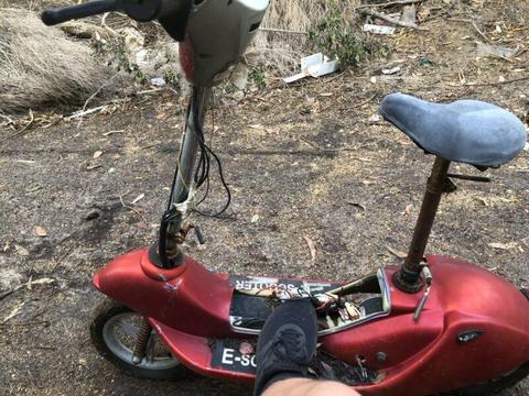 Electric scooter not working
