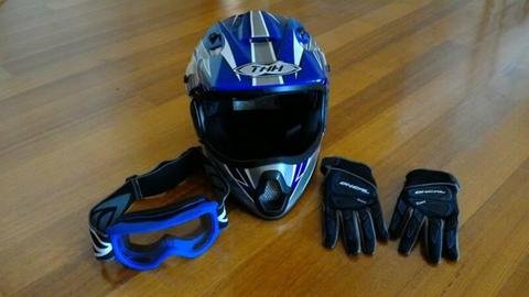 Kids Motocross Protective Wear Package