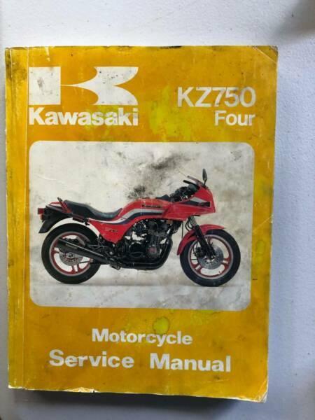Kawasaki 750 four service manual
