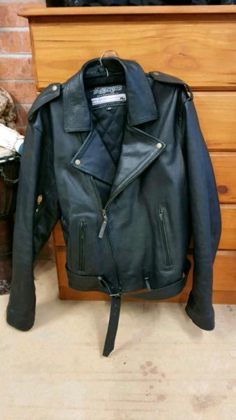 R-Jays Leather Bike Jacket