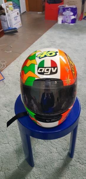 1997 Valentino Rossi AGV Motorcycle Helmet