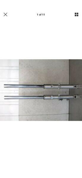 HONDA 2004 VT 750 FRONT FORKS IN GOOD CONDITION $350