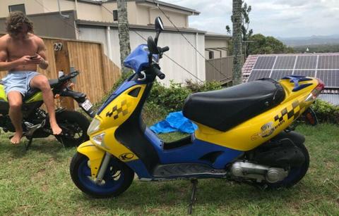 Scooter - Two stroke 50cc