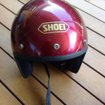 Motor Cycle Helmet Shoei, open face