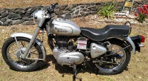 ENFIELD REPLICA 2007 with books and spares. Low kilometres. $3,200