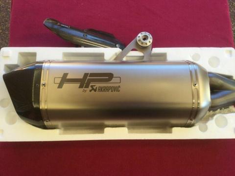 BMW GS 1200 and 1250 HP AKRAPOVIC EXHAUST AS NEW