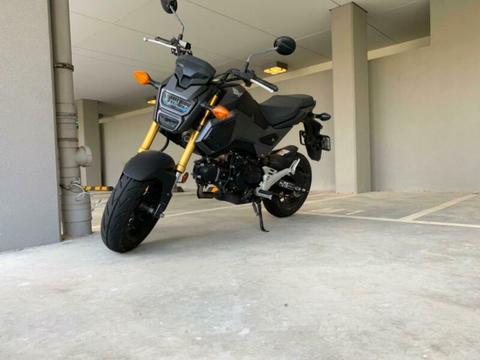 2017 Honda Grom 125cc Motorbike