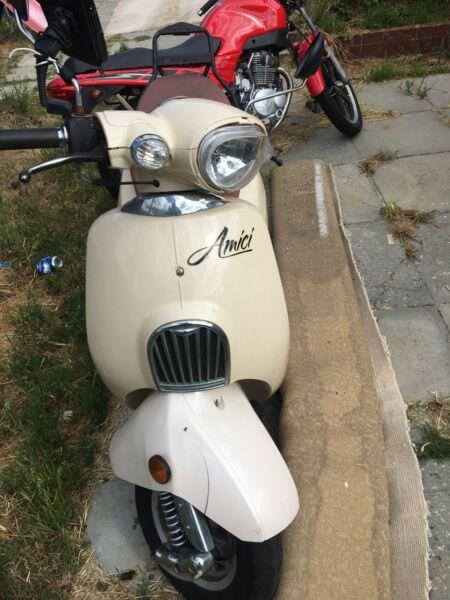 125cc scooter and 90 cc motorbike