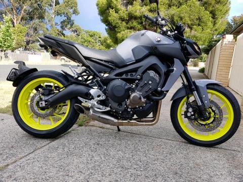 2017 Yamaha MT09A - Mint Condition and Low KMs!
