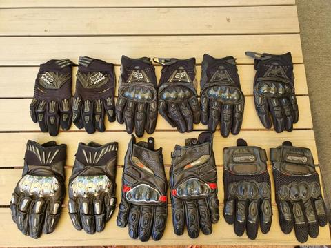 Motorcycle gloves road and offroad
