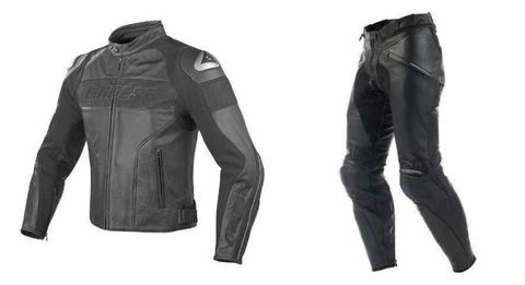 Motorcycle Leathers - Dainese Alien Leather Jacket and Pants - Size 50