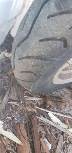 Like new Scooter tyres 3.5/10 free