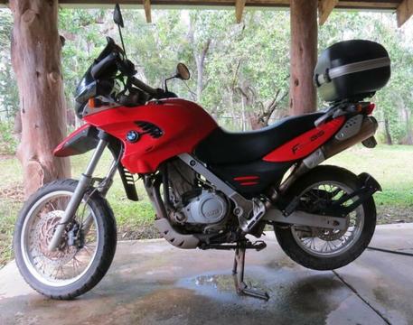 Motorcycle BMW F 650 GS