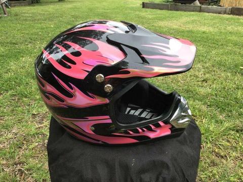 Motorcross helmet used