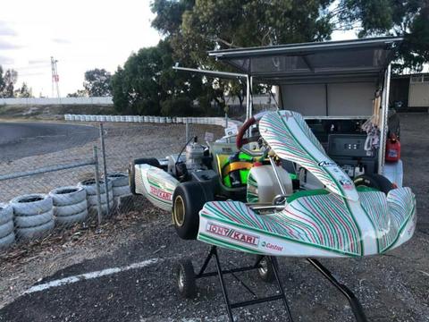 Tony Kart Racer 401 (2016) and IAME X30