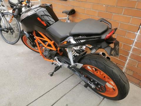 wrecking 2015 ktm duke 390 all parts available