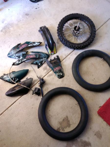 For sale pit bike parts
