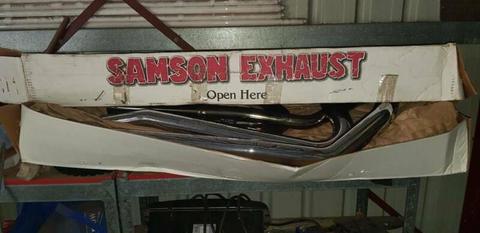 Samson Exhaust to suit Harley Davidson