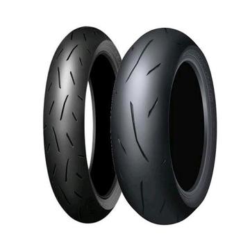 Dunlop track tyre