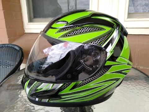 Brand new full face motorbike helmet