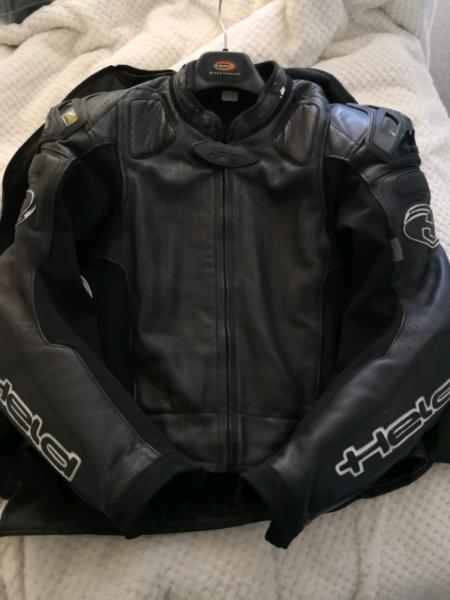 Held safer jacket motorbike leather size 52
