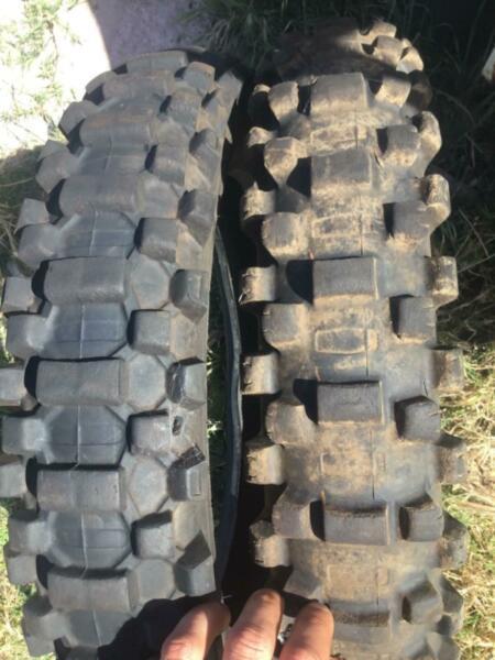 Dirt bike tyres parts