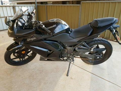 Kawasaki Ninja 250cc learner approved