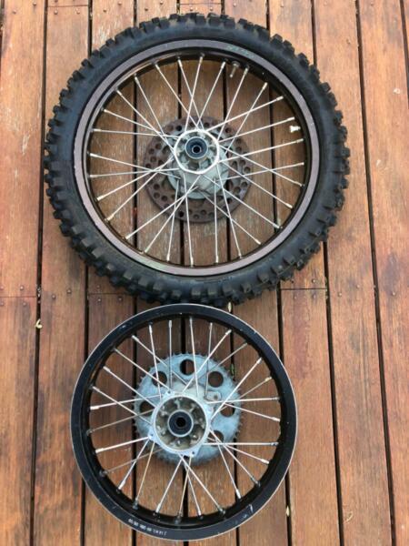 KX 85 small wheels