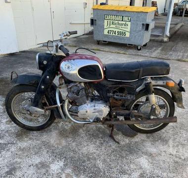 Honda Dream C77 305cc Vintage Motorcycle