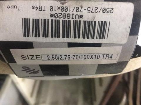 Standard Motorcycle Tube 70/100x10 TR4