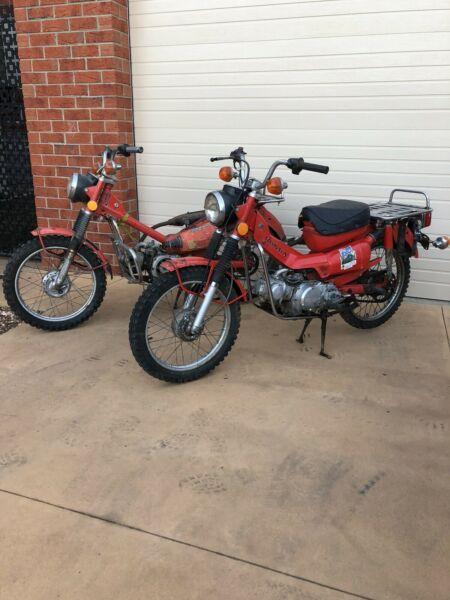 Selling two 1978 CT 90s. $1,500.00 for both Price negotiable