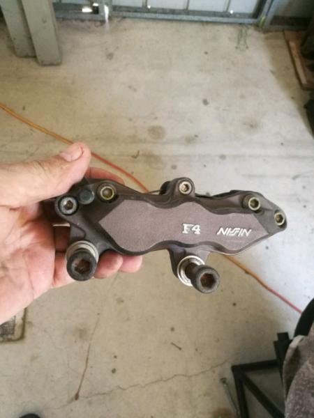 Motorcycle brake caliper