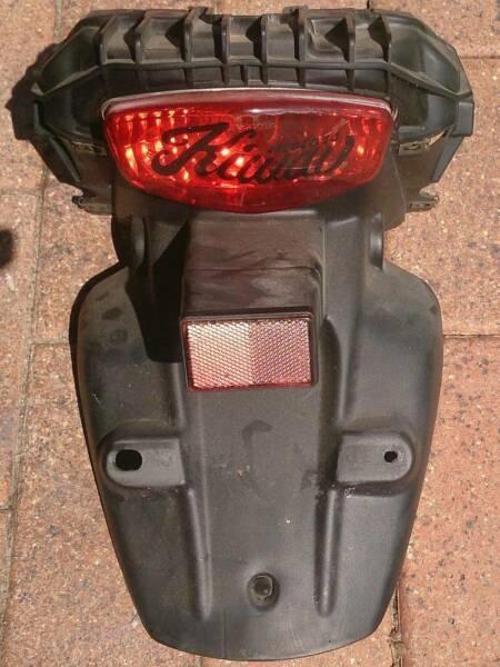 Hyosung GT250R Complete 07 Rear Mudguard with extras included. VGC $32