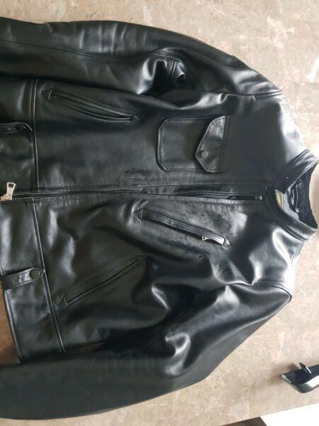 Ducati Scrambler Cafe Racer leather jacket size 54