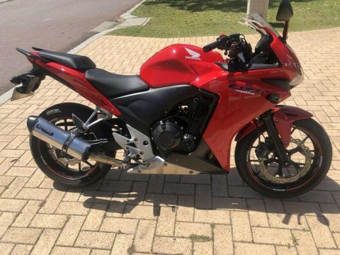 Low km CBR500R for sale