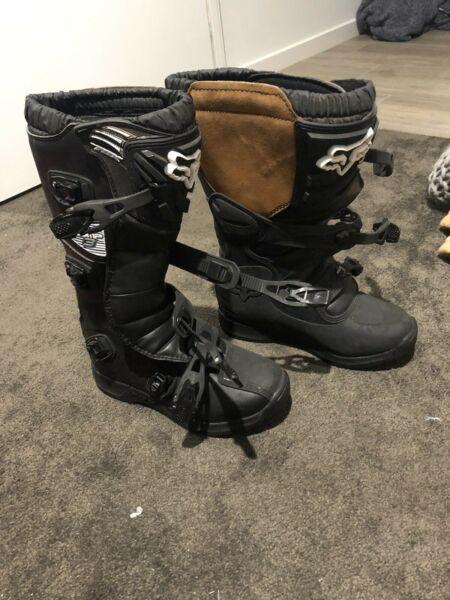Girls motorcross boots