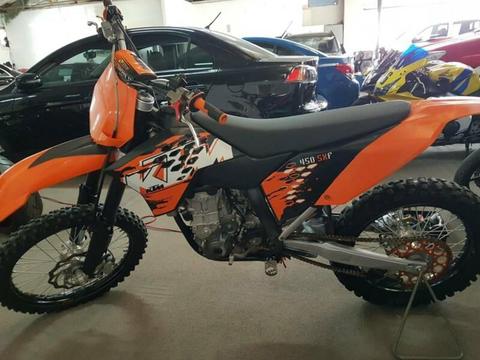 KTM 450 sxF 2008 Model as new condition immaculate bike low hours