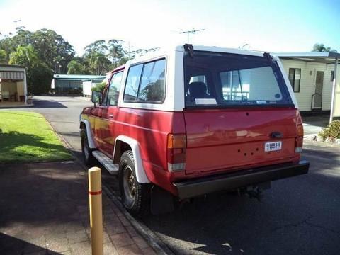 Swap for a Motorbike ....1981 Nissan Patrol SWB 4 x 4