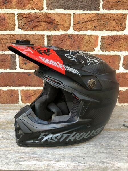 Bell moto 9 carbon Kevlar fasthouse motorcycle helmet