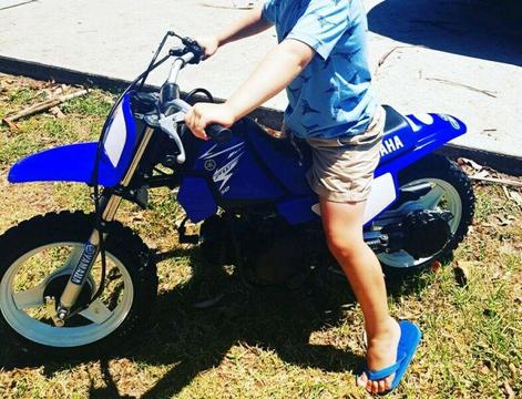 PW 50 With riding gear all brand new. Suit 5 to 7 year old