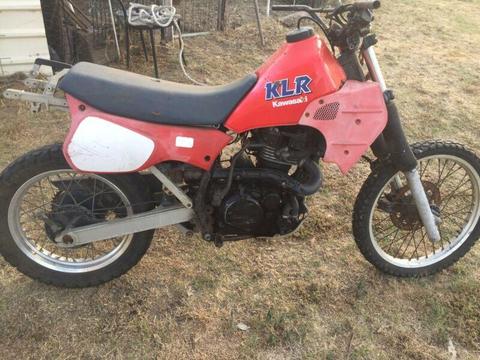 1984 klr 600cc