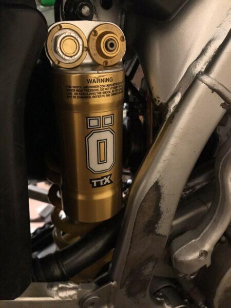 Ohlins ttx rear shock suit kx/kxf