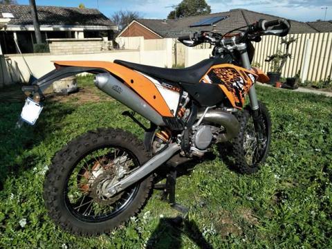 KTM 300 EXC with full rego
