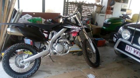 MCF 450 Motocross dirtbike
