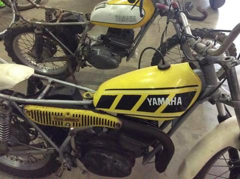 Yamaha Ty 250 bikes x2 and loads of parts