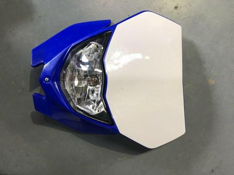 Yamaha wr head light assembly