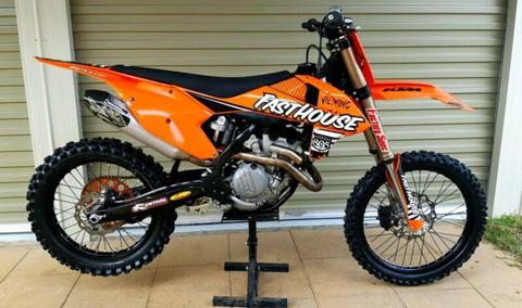 KTM 250 SXF 2017 mod clean tidy modded mx bike sx