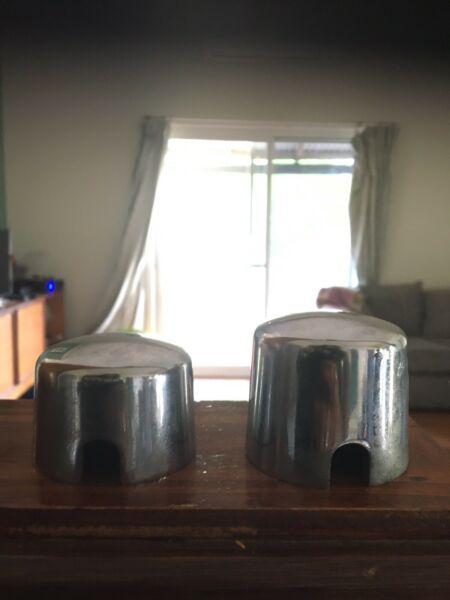 Harley Davidson axle nut covers